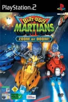 Butt Ugly Martians Zoom or Doom PS2 Game