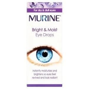 Murine Bright Moist Eye Drops 15ml