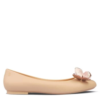 Melissa Doll Fly Ballet Pumps - Nude