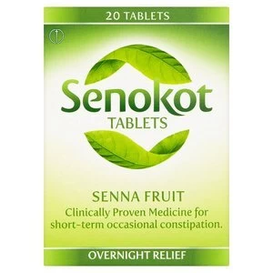 Senokot Constipation Overnight Relief Tablets x20