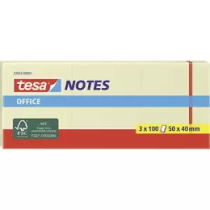 tesa Sticky note 57653-00001-05 50 mm x 40 mm Yellow 3 pc(s)