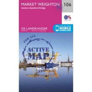 Market Weighton, Goole & Stamford Bridge by Ordnance Survey (Sheet map, folded, 2016)