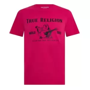 True Religion Buddha T Shirt - Pink