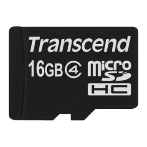 Transcend TS16GUSDC4 memory card 16GB MicroSDHC Class 4