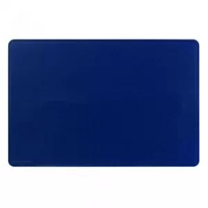 Durable Desk Mat Contoured Edge 650 x 520mm Dark Blue 710307