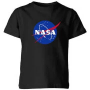 NASA Logo Insignia Kids T-Shirt - Black - 5-6 Years