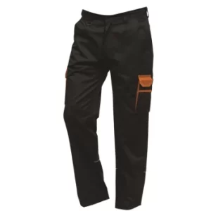 Silverswift Two-tone Combat Trousers Black/Orange (R40")