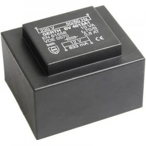 PCB mount transformer 1 x 230 V 1 x 18 V AC 10 VA 556 mA