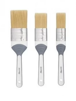 Harris 3 Pack Seriously Good Woodwork Stain & Varnish Paintbrushes