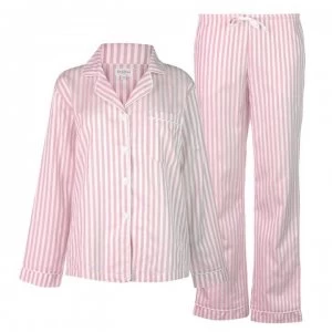 Bedhead Classic Striped Pyjama Set Ladies - 043B Pink 3D St