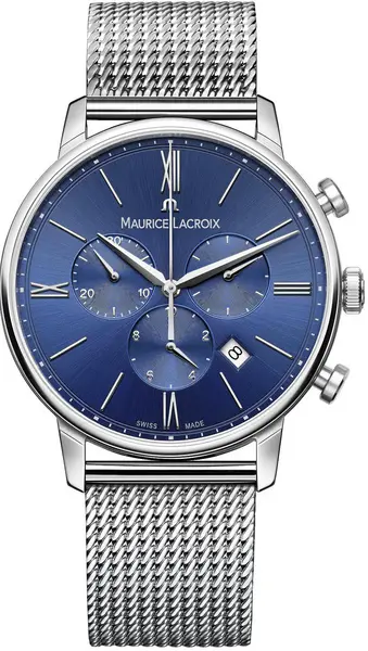 Maurice Lacroix Watch Eliros Chronograph Mens D - Blue ML-1394