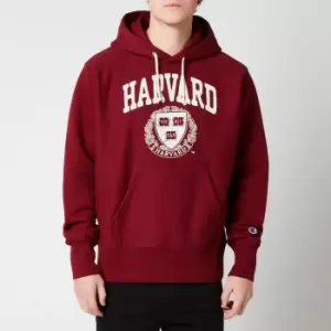Champion Mens Harvard Pullover Hoodie - Burgundy - M