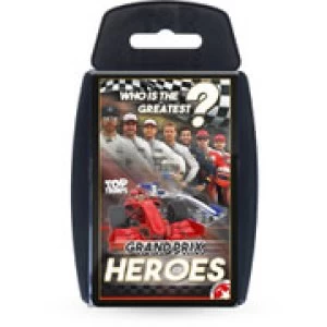 Top Trumps Card Game - Grand Prix Heroes Edition