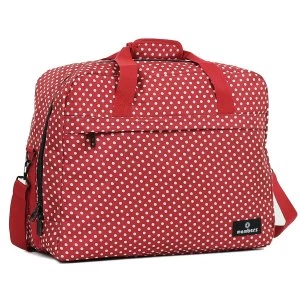 Members by Rock Luggage Essential Carry-On Travel Bag Polka Dots