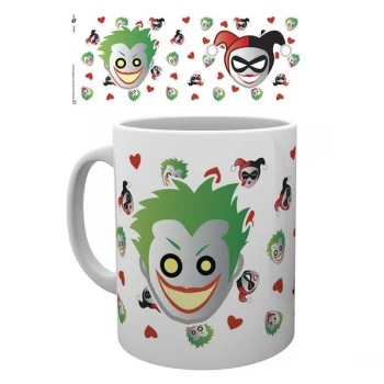 DC Comics - Emoji Harley and Joker Mug