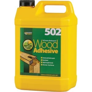 Everbuild All Purpose Weatherproof Wood Adhesive 5l