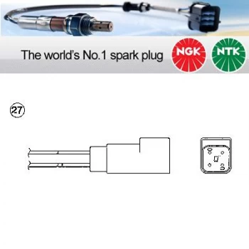 1x NGK NTK Oxygen O2 Lambda Sensor OZA659-EE45 OZA659EE45 (5747)
