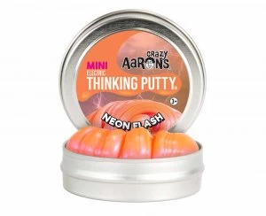 Crazy Aarons Thinking Putty Neon Flash Mini Tin