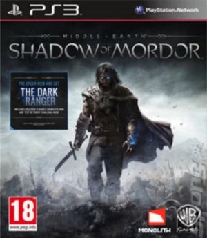 Middle Earth Shadow of Mordor PS3 Game