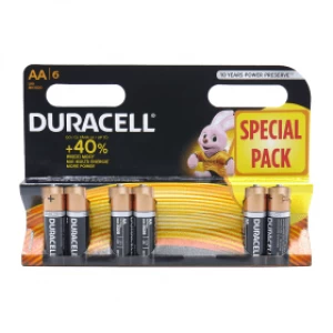 Duracell AA Batteries - 6 Pack