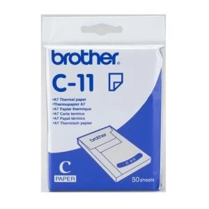 Brother C11 Thermal Paper A7 50 sheets
