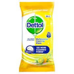 Dettol Anti-Bacterial Multi Purpose Wipes Citrus 30pk