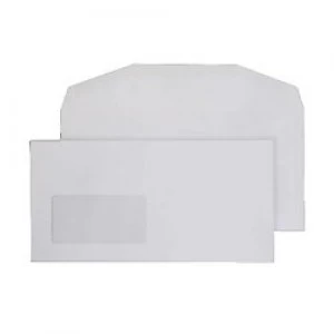 Purely Everyday DL+ Mailing Bag 229 x 114mm 110 gsm 3604 White Pack of 1000