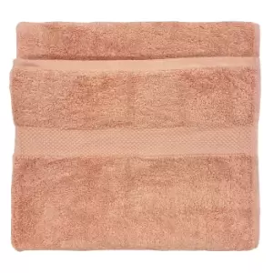 Loft Combed Cotton Bath Sheet Pink
