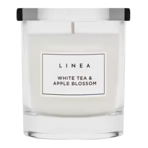 Linea Glass Candle - Green