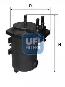 UFI 24.098.00 Fuel Filter
