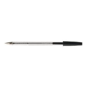 Q-Connect Ballpoint Pen Medium Black Pack of 20 KF34042