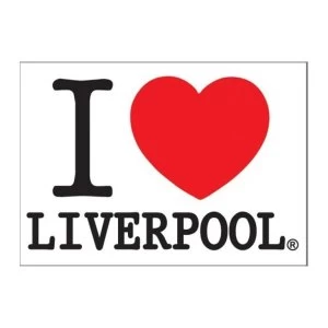 Magic Moments - I Love Liverpool Postcard