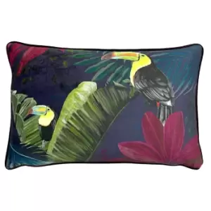 Kala Bird Rectangular Cushion Toucan