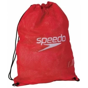 Speedo Equipment Mesh Wet Kit Bag Red