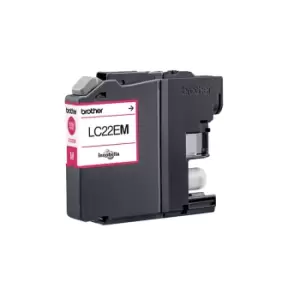Brother LC-22EM Ink cartridge magenta, 1.2K pages ISO/IEC 24711...