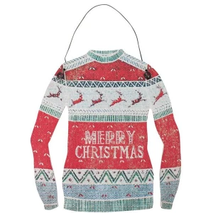 Merry Christmas Jumper Hanging Decoration