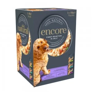 Encore Finest Selection Dog Food Pouch 5x100g