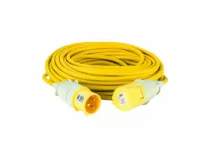 Defender E85262 110V 32A 25M 4mm2 Extension Lead Yellow