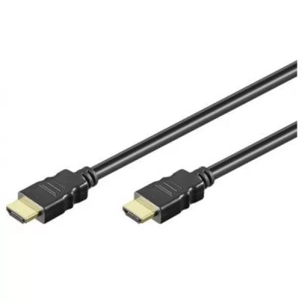 Manhattan HDMI Cable HDMI-A plug, HDMI-A plug 3m Black 323222-CG Audio Return Channel, Ultra HD (4k) HDMI HDMI cable