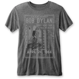 Bob Dylan - Curry Hicks Cage Unisex Large T-Shirt - Grey