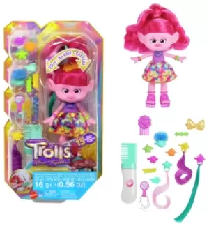 Trolls Band Together Hair-Tastic Queen Poppy Fashion Doll