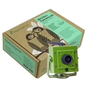 Green Feathers WiFi Bird Box Camera w/ Micro SD Recording and GB PSU - 1080P (3rd Gen)
