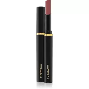 MAC Cosmetics Powder Kiss Velvet Blur Slim Stick Moisturising Matte Lipstick Shade 2 g