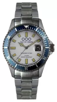 Out Of Order OOO.001-18.BI.BL Casanova Capitano (44mm) White Watch