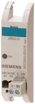 Siemens Optocoupler, Max. Forward 24 V, Max. Input 25 mA, 83.5mm Length, DIN Rail Mounting Style
