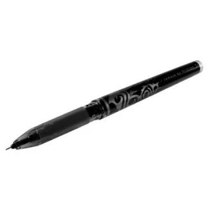 Pilot Frixion Point Erasable Rollerball Pen 0.5mm Tip 0.3mm Line Black Pack of 12