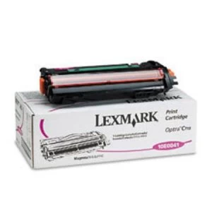 Lexmark 10E0041 Magenta Laser Toner Ink Cartridge