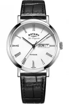 Mens Rotary Swiss Made Windsor Quartz Watch GS90153/01