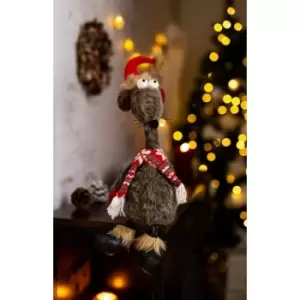 Marco Paul - Christmas Soft Plush Renton Rat Decoration 48cm