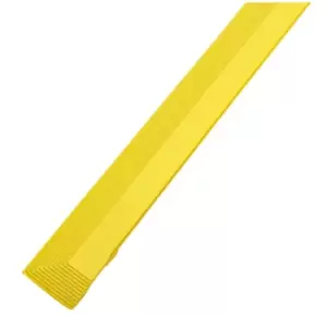 Border edge, length 900 mm, with recesses, yellow
